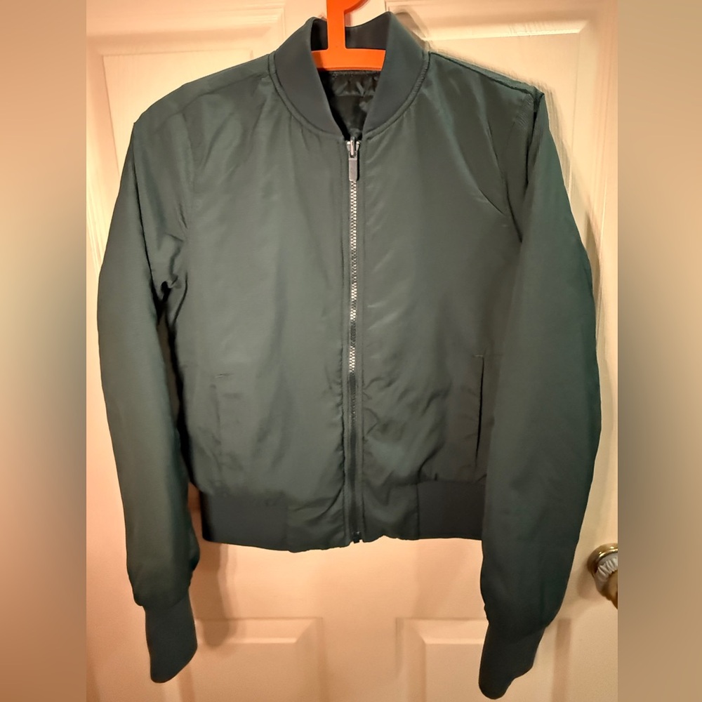 Lululemon Non-Stop Bomber *Reversible Jacket - Mystic geeen